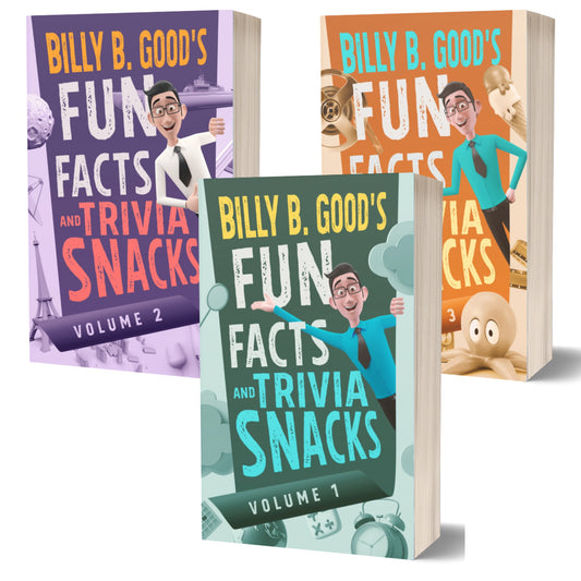 Bundle: The First Three Billy B. Good Fun Facts and Trivia Snacks Paperbacks