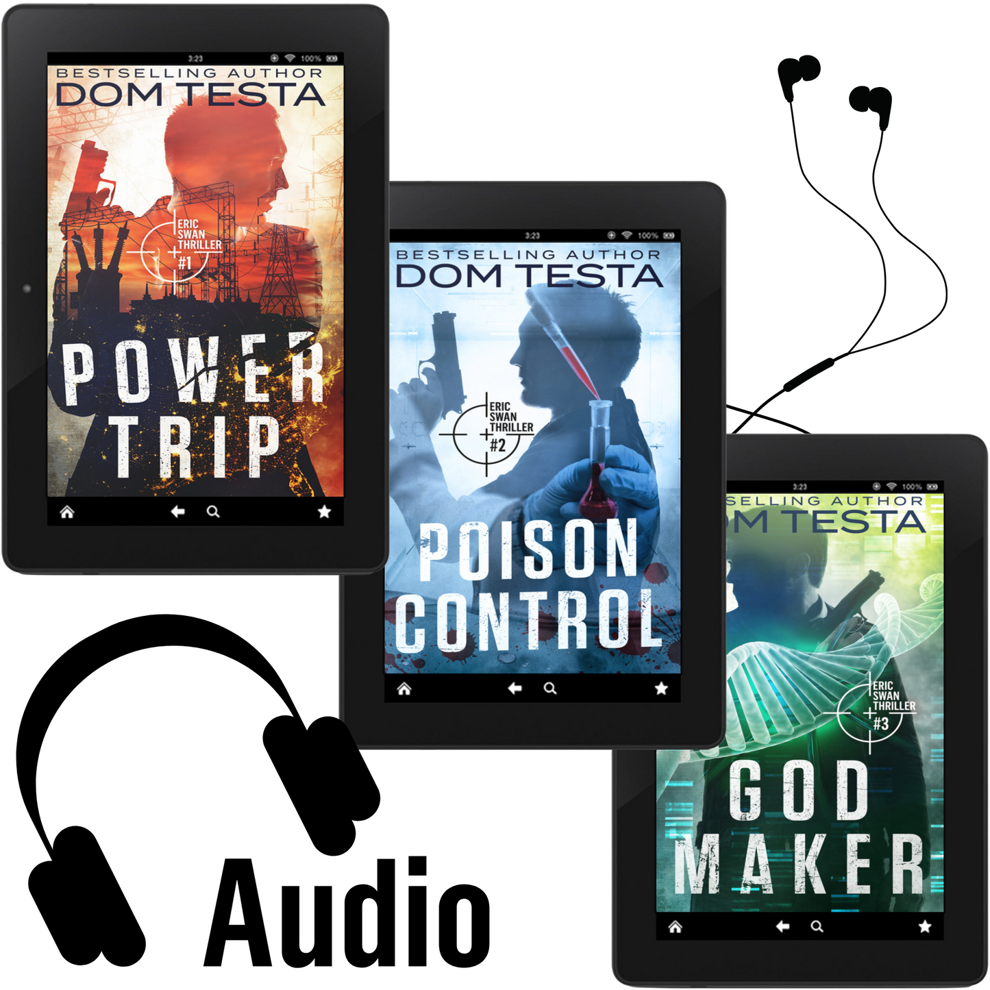 Bundle: The First Three Eric Swan Thrillers in AUDIO (Audiobooks)